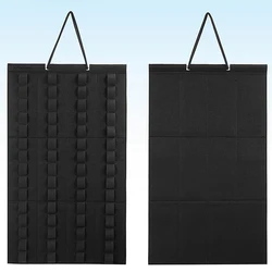 Hanging Organizer for Toy Car Display and Storage (Black)