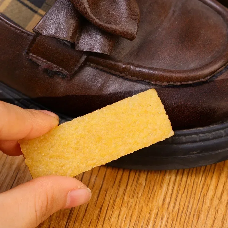 20/1Pcs Natural Shoe Eraser Rubber Block Suede Shoes Boots