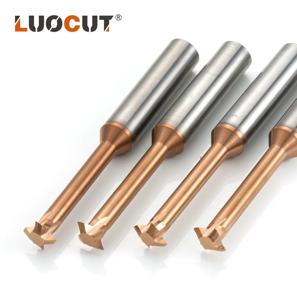 Thread Mill Coated Solid Carbide Miniature ISO UNC UNF Pitch CNC Internal Machining Cutter Tool M3 M4 M5 M6 M8
