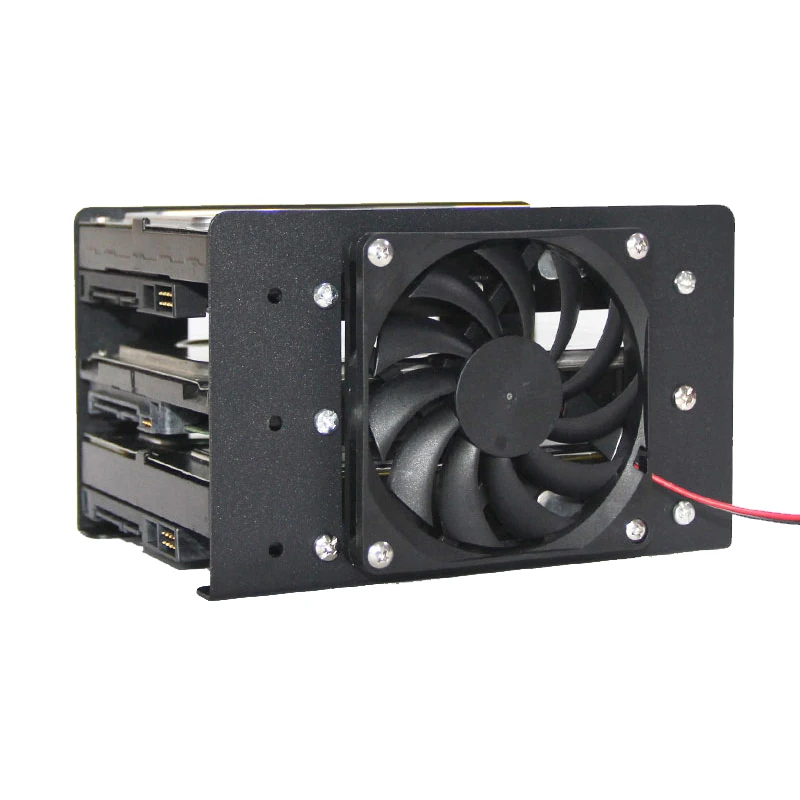 Apoio Mecânico do Disco Rígido 3.5 Polegadas Hdd Apoio da Expansão do Case do Computador fã de Refrigeração Camadas Metal