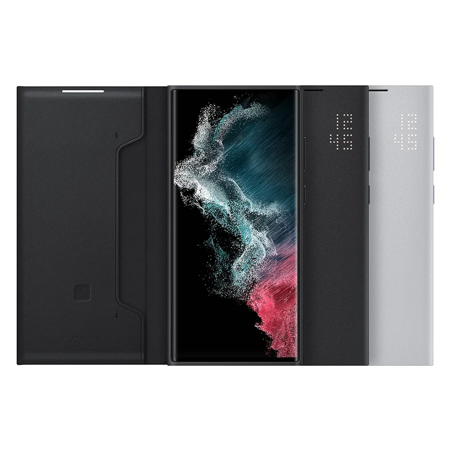 Original Samsung Galaxy S22 Ultra LED View Cover SM-S908B, SM-S908B/DS S22Ultra LED View Cover