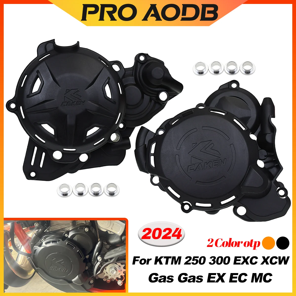 Motorcycle Clutch Cover Ignition Engine Cover Protector Guard For Ktm 