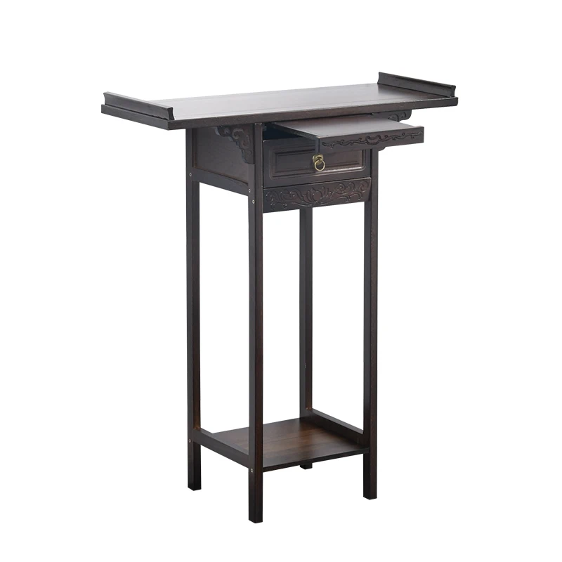 

New Chinese Solid Wood Console Tables Entrance Cabinet Home Wall Console a Long Narrow Table
