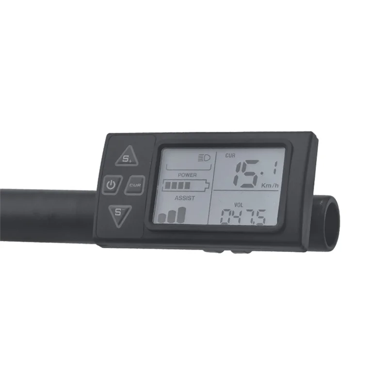861-SM 전기 자전거 미터 LCD 디스플레이 화면 24V-60V 전기 스쿠터 계기판 제어판 속도 표시