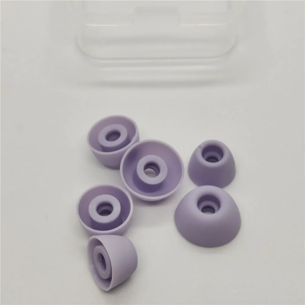 12 Paia Di Auricolari Gel Per Samsung Galaxy Buds 2 Pro Sm-R510 Auricolari Auricolari Auricolari Suggerimenti Accessori Per Galaxy Buds 2Pro -Purple