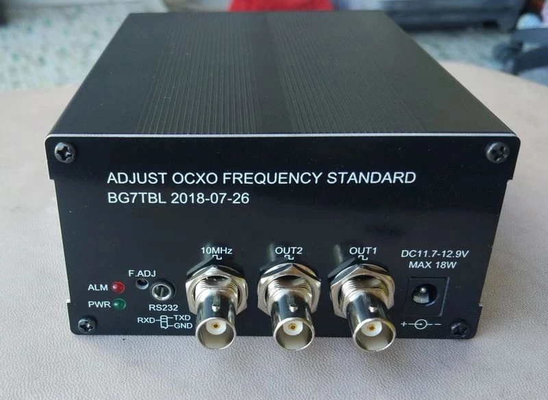 

Изготовитель: BG7TBL 10 МГц Регулируемая частота Стандартный OCXO кварцевый генератор, стандарт частоты 10K-180M
