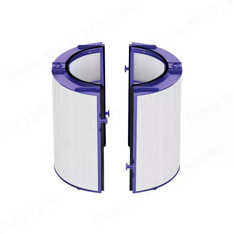 Filtre HEPA de remplacement pour aspirateur Dyson TP04, vue de face avec son joint d'étanchéité.