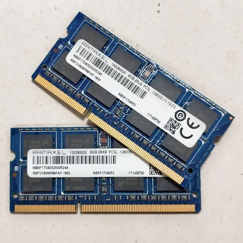 Ramaxel Ddr4 Ram 8 Go 3200mhz Ordinateur Portable Mémoire 8 Go 1rx8 Pc4