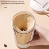 450ml Electric Automatic Mixing Cup Portable Whey Protein Shaker Bottle USD Rechargeable Fully Automatic Stirring Cup For Home 3