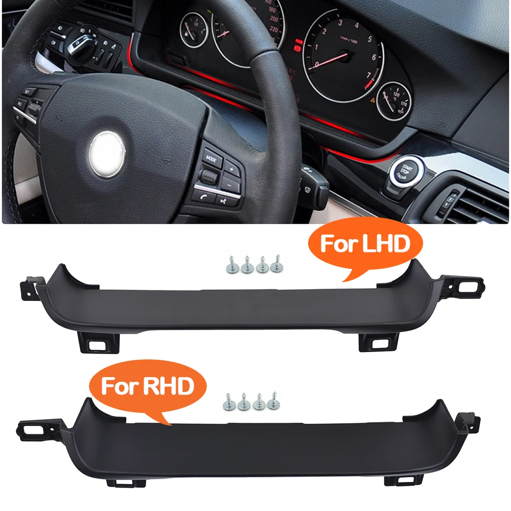 LHD RHD Dashboard Instrument Cover Panel Trim Replacement For BMW 