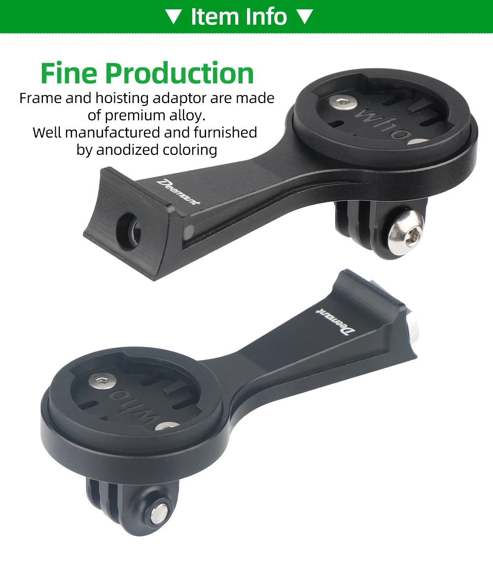 Fahrrad Vorbau Computer Verlängerung Ständer Scheinwerfer Halter Für Tarmac SL7/SL8 Kamera Halterung Passt DJI Insta360 Gopro Adapter – Detail 3