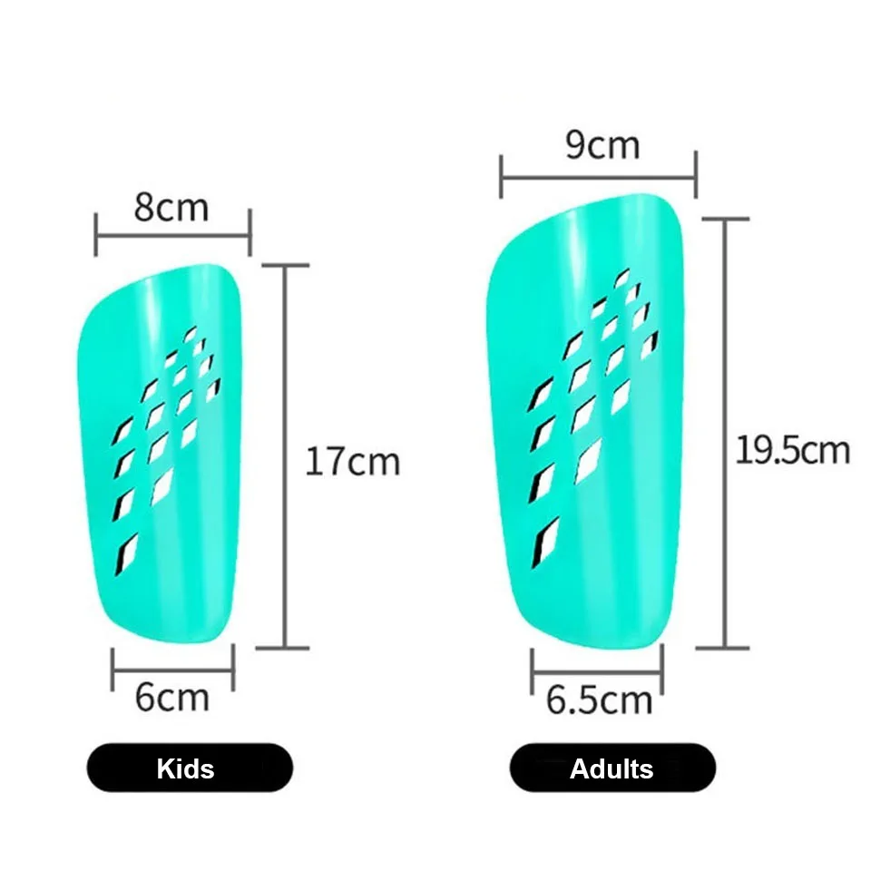 Soccer Shin Guards Football Protectors Pads Adult Kids Shinguards Light Sock Insert Board Training Legging