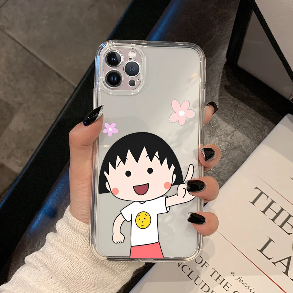 iPhone - maruko Cartoon C-Chibi M-Maruko-Chan Phone Case For iPhone 13 14