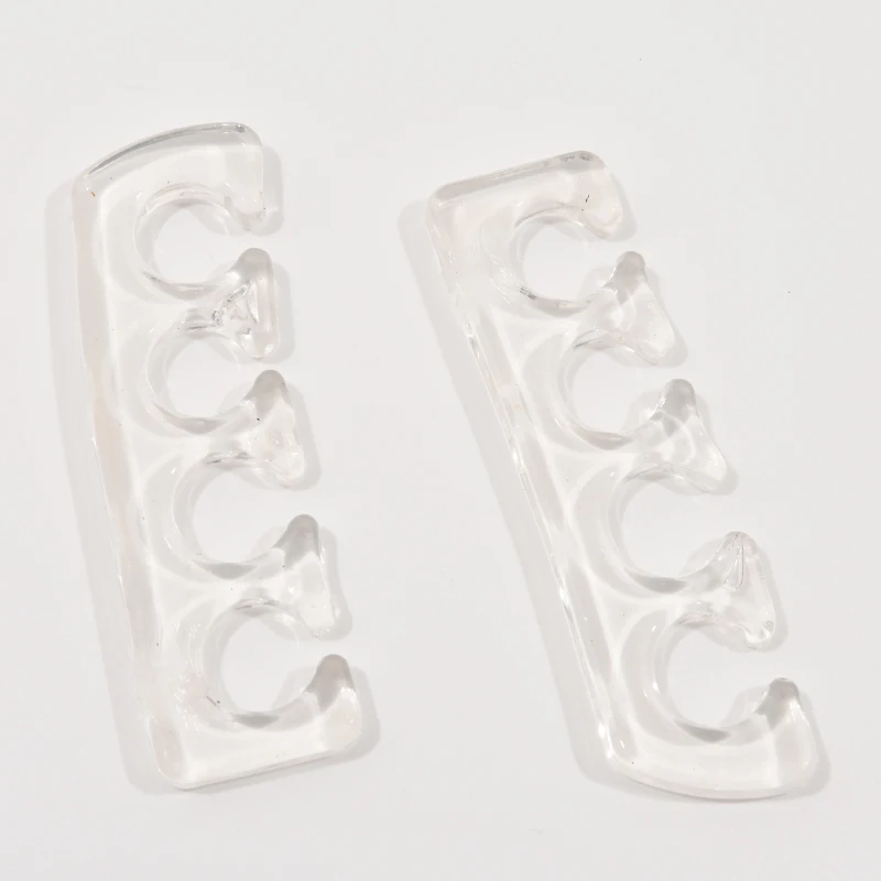 Soft Silicone Finger and Toe Separator Set – Flexible, Colorful Spacers for Nail Polish and Pedicure