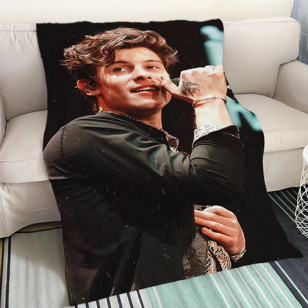Hairy Blankets for Bed Blanket 150cm X 200cm Shawn Mendes Luxury Bedding Home and Decoration Cobija Fluffy Plaid Sofa Throw Knee 6