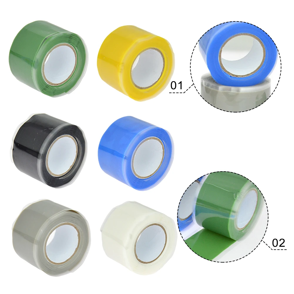 1Pc Nastro Adesivo In Silicone Multicolore Resistente All'Usura Per-Hockey Kayak Canoa Dragon Boat Paddle Accessori Per Barche