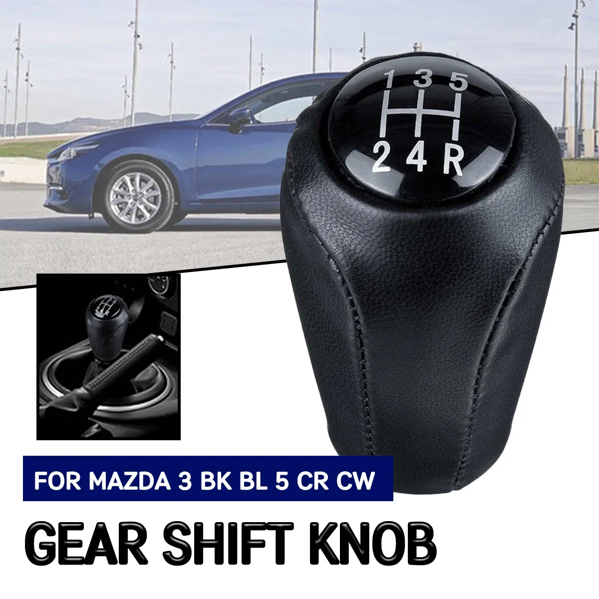 

Ручка переключения передач для Mazda, 5/6 скоростей, ручной рычаг переключения передач для Mazda 3 BK,5 CR,6 GH