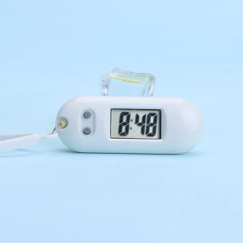 StudentMiniAlarmClocksElectronicClockKeychainElectronicOval