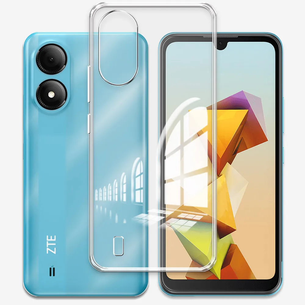 For ZTE Blade A33S Case Silicone Soft Clear Shockproof Cover Funda For ZTE Blade A33S A 33S Protect Phone Case or ZTE A33S Coque 4
