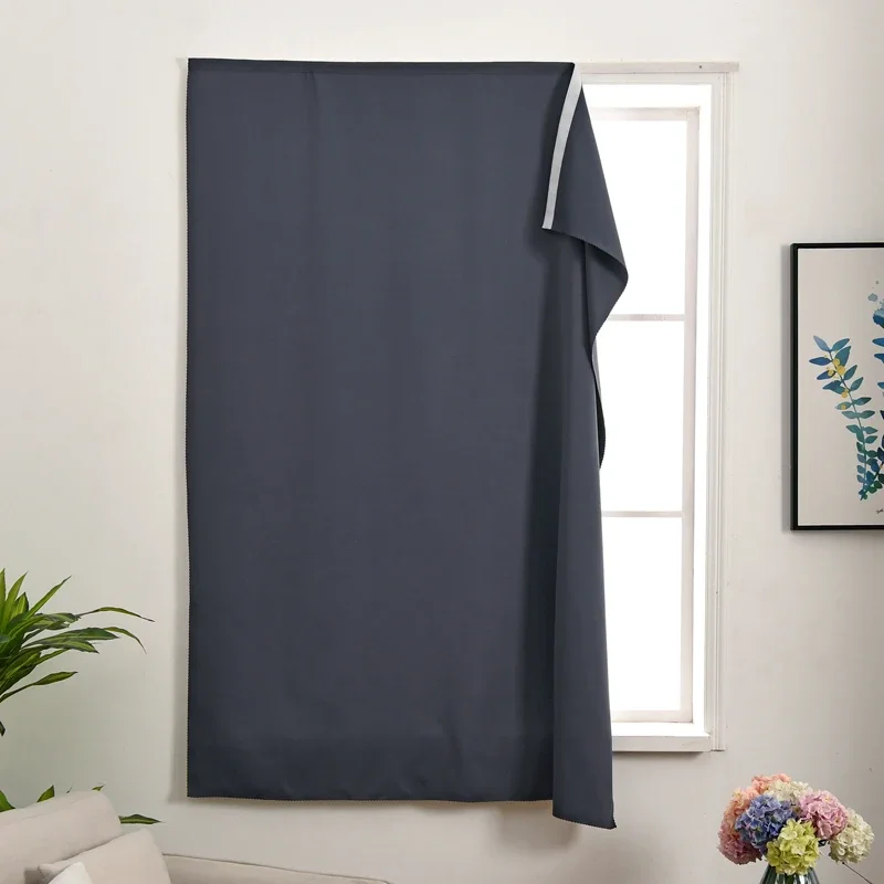 No Punch Velcro Curtain Shading Anti UV Light Easy Install