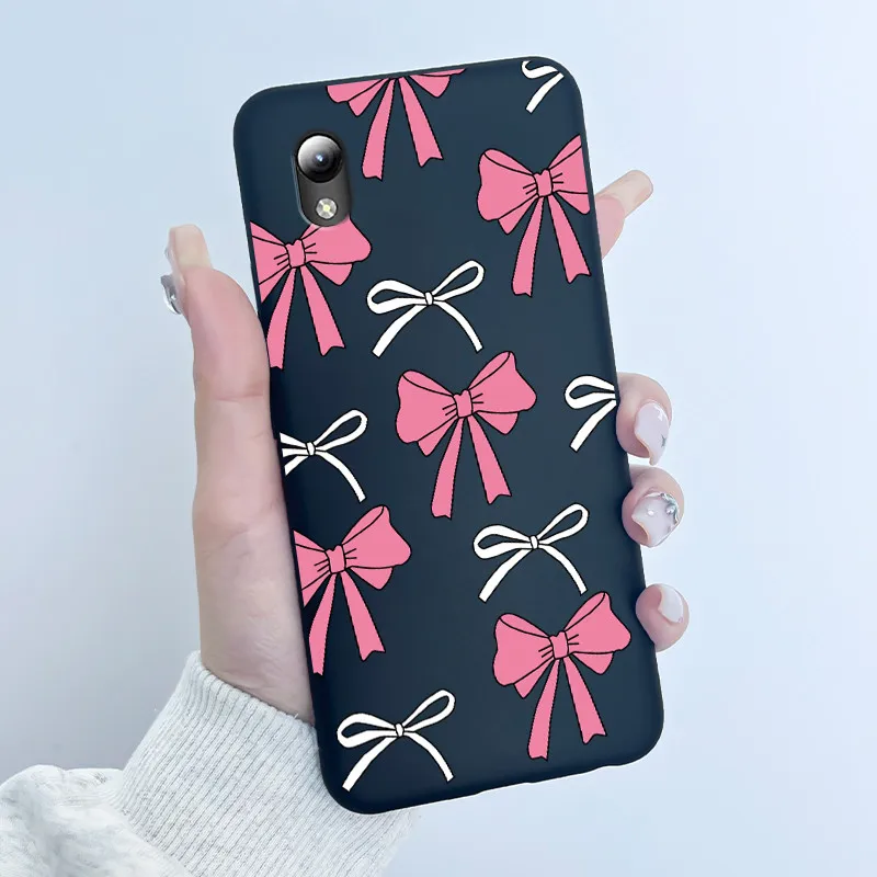 Luxury Cute Love Rabbit Cartoon Black Silicone Shockproof Case