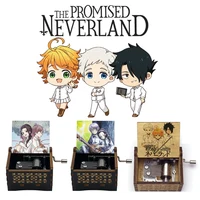 The Promised Neverland Isabella's Lullaby Hand-operated Type Music Box Christmas Birthday Lucky Gift Home Decoration Ornaments 1