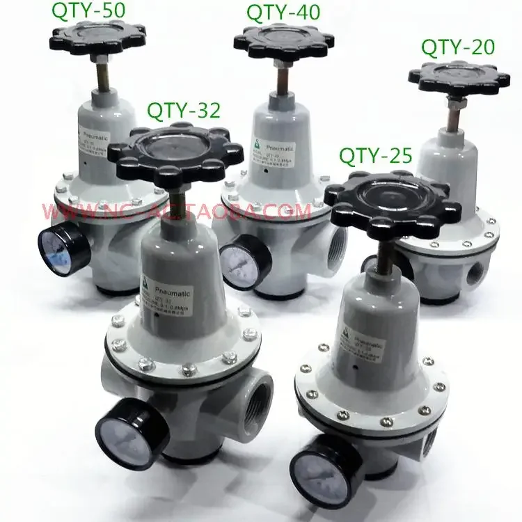 공압 부품 구식 대구경 감압 밸브 QTY-20 QTY-25 압력 조절 밸브