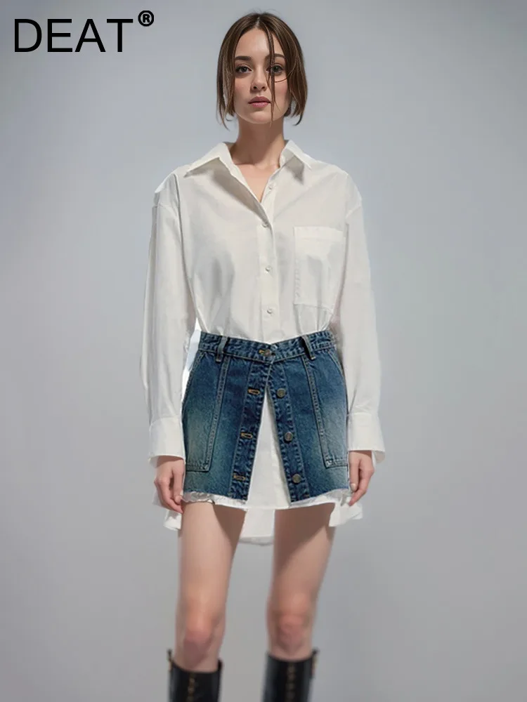 deat-fashion-women's-2-pcs-set-dress-lapel-single-breasted-thin-loose-denim-patchwork-skirts-suit-summer-2024-new-tide-7ab3986