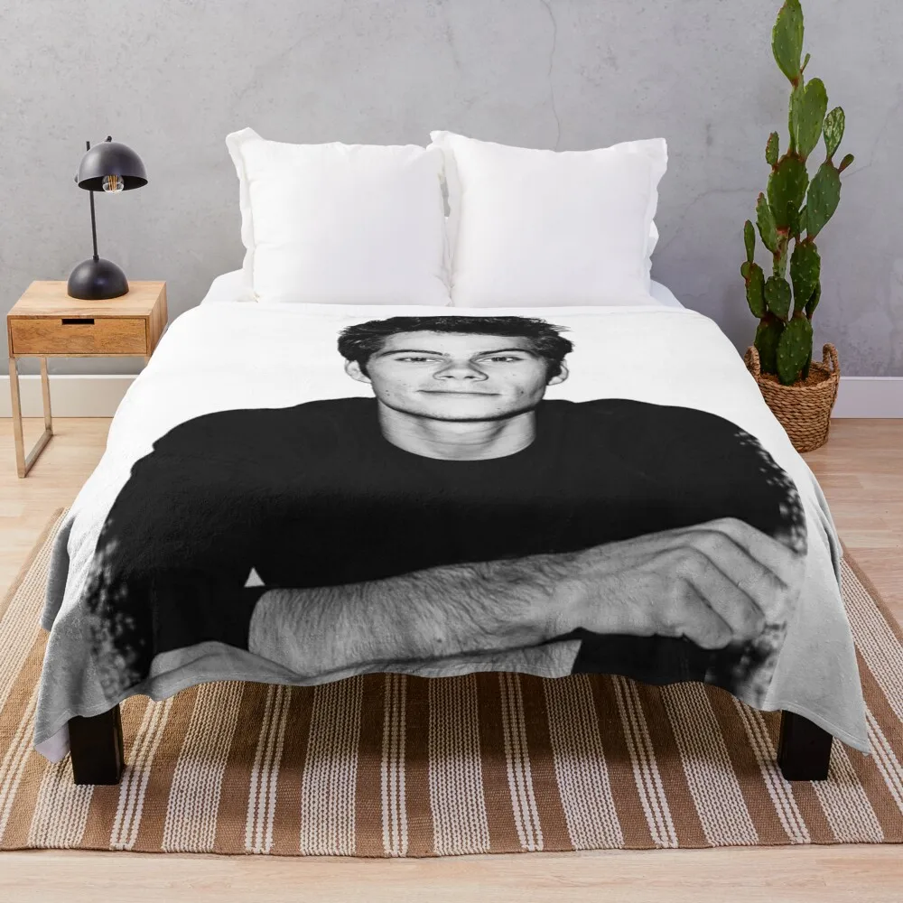 

Dylan O'Brien Throw Blanket Softest Luxury Thicken decorative Luxury Brand Blankets