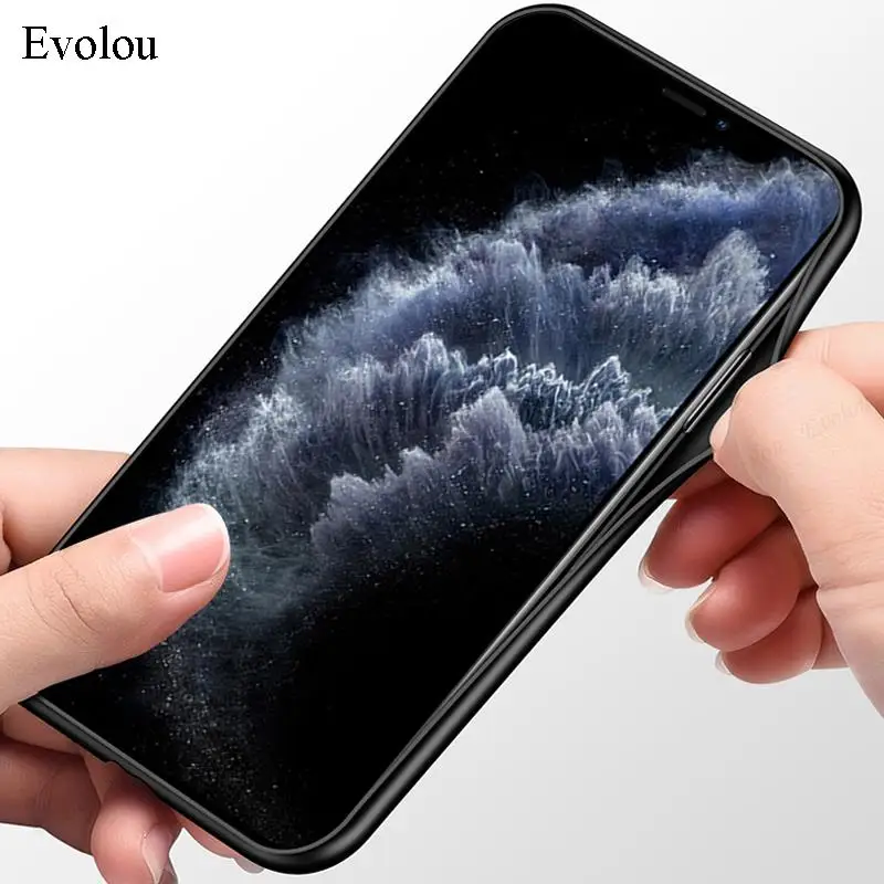 Magnetic Ring Stand Holder Shockproof Case with Tempered Glass and Lanyard