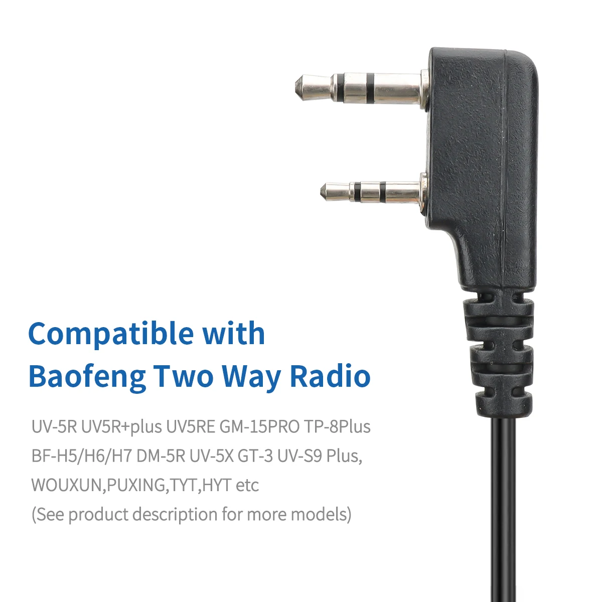 Baofeng uv k5 mikrofon lautsprecher mikrofon für baofeng uv 5r 82 888s uv 21 17 gps uv 13 16 18 s9 quan sheng uv k5 5r plus walkie talkie – Detail 8