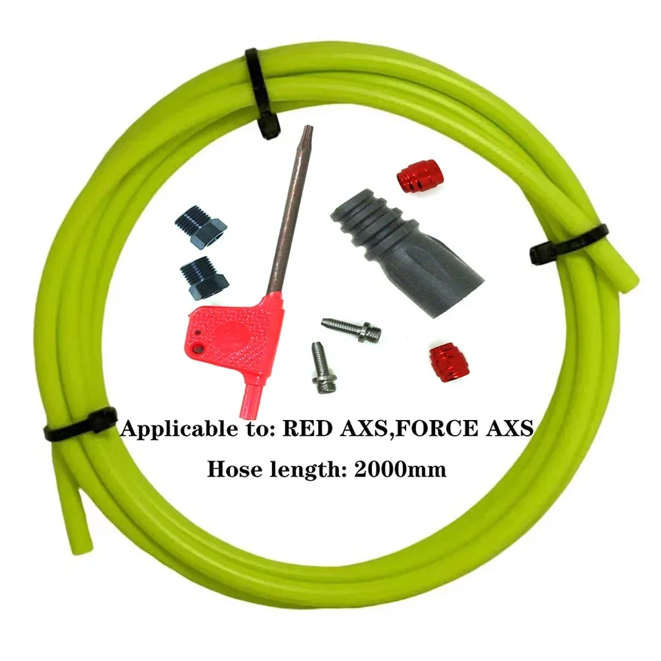 自転車用ブレーキホースとチューブのセット,2メートル,油圧式