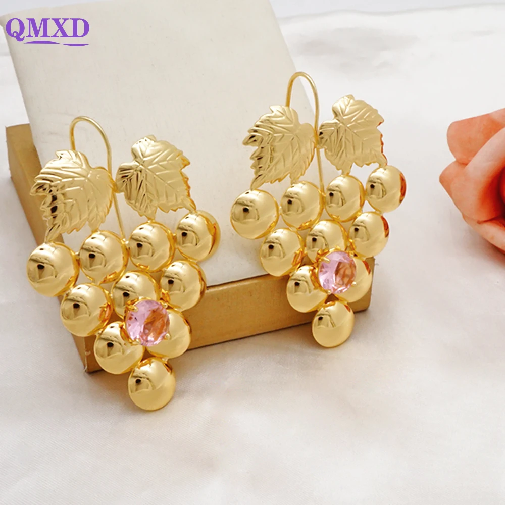 Fashion Bohemia Earrings Grape Drop Earrings African Earrings