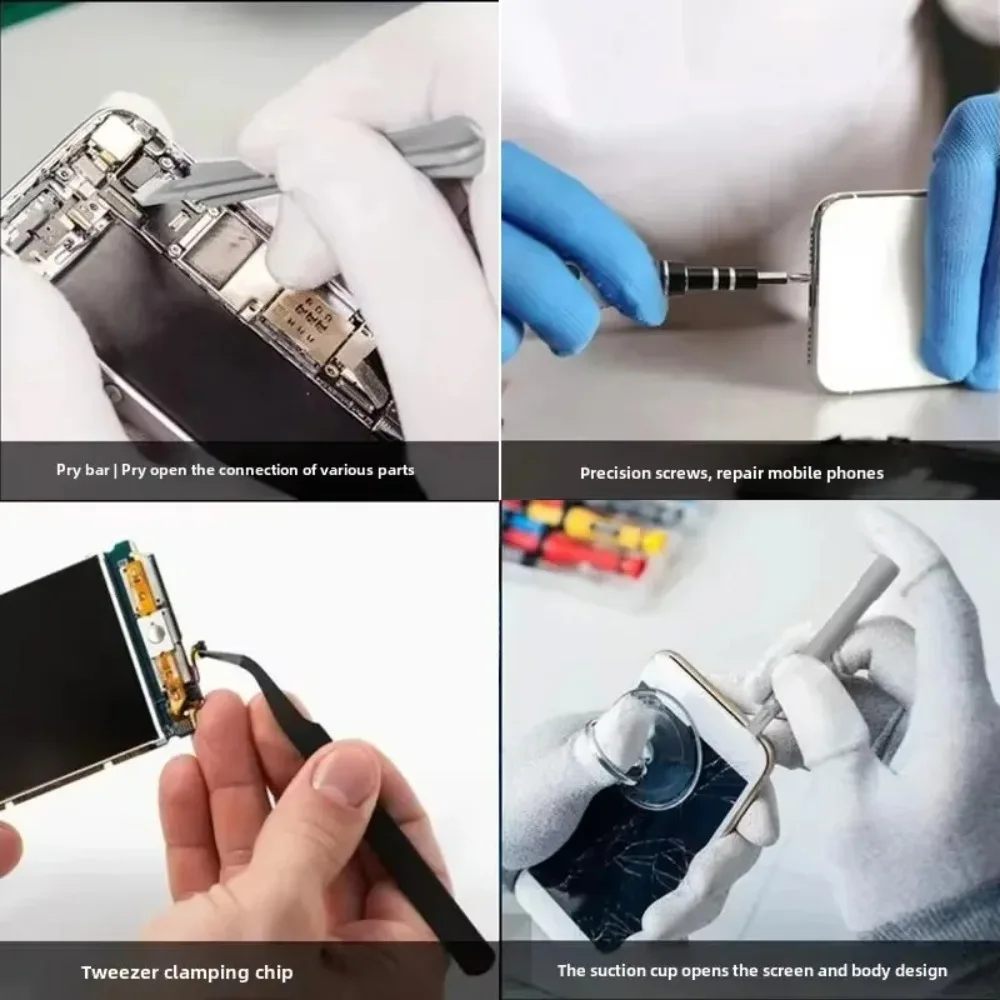 115-in-1 Screwdriver Tool Set Multifunctional Precision Screwdriver Tools Watch & Phone Repair Toolbox