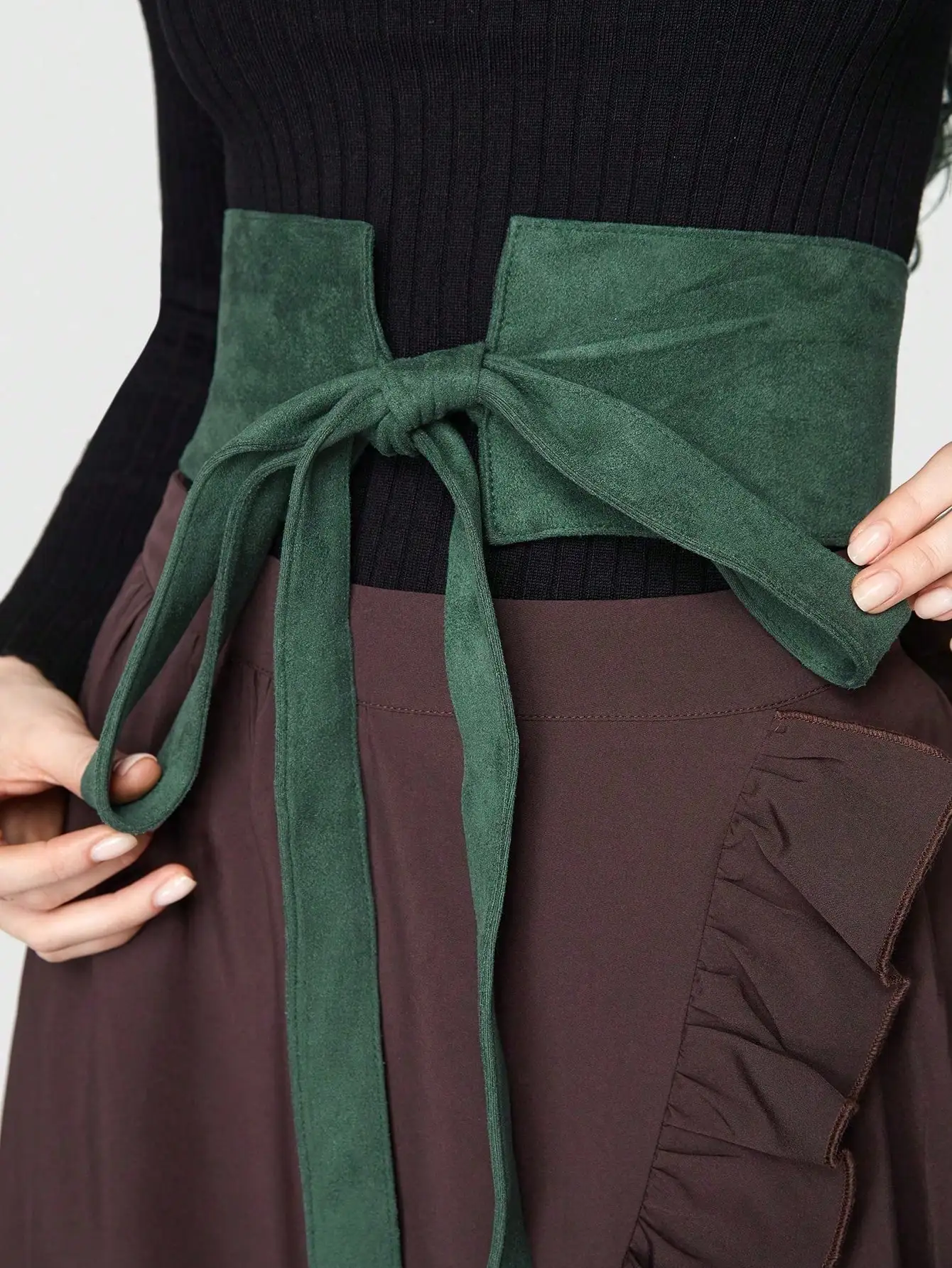 HERSHINE 1-piece Women's Fashion Extra Long Strap Shaping Wide Belt, Elegant Party Dress Sexy Accessory,spring,summer