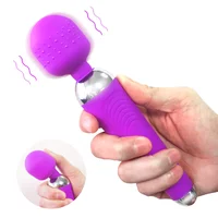 Leistungsstarker Dildo-Vibrator, AV-Zauberstab, G-Punkt-Massagegerät, Sexspielzeug für Frauen, Paare, Klitoris, stimulieren Waren für Erwachsene, USB-Aufladung 6