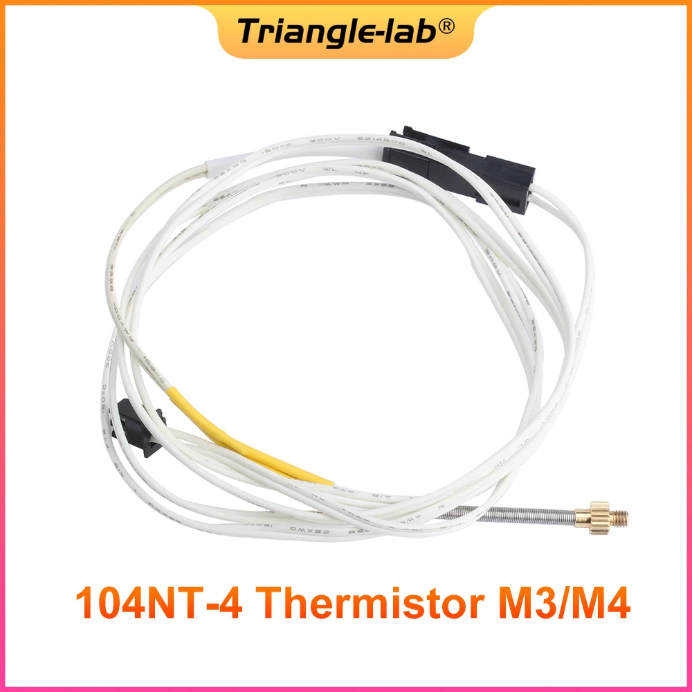 

Trianglelab 104GT-2 104NT-4-R025H42G Thermistor M3/M4 280℃ 3D Printer Accessories Screw Temperature Sensor