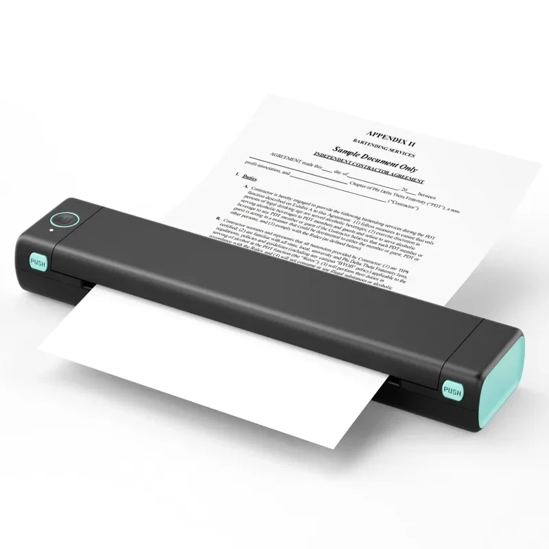 

M08F Portable Thermal Printer Bluetooth Phone Printer for Home Use A4 Mobile Print for Laptops Inkless Travel Wireless Printer