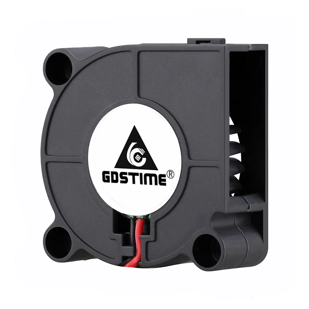 Gdtime-ventilador de Turbina sem Escova para Acessórios de Impressora 3d 30 mm 40 mm 50 mm dc 5v 12v 24v 5015 - Imagem 6