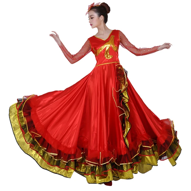 Patrones Para Traje De Flamenca - Casa Y Jardín - AliExpress