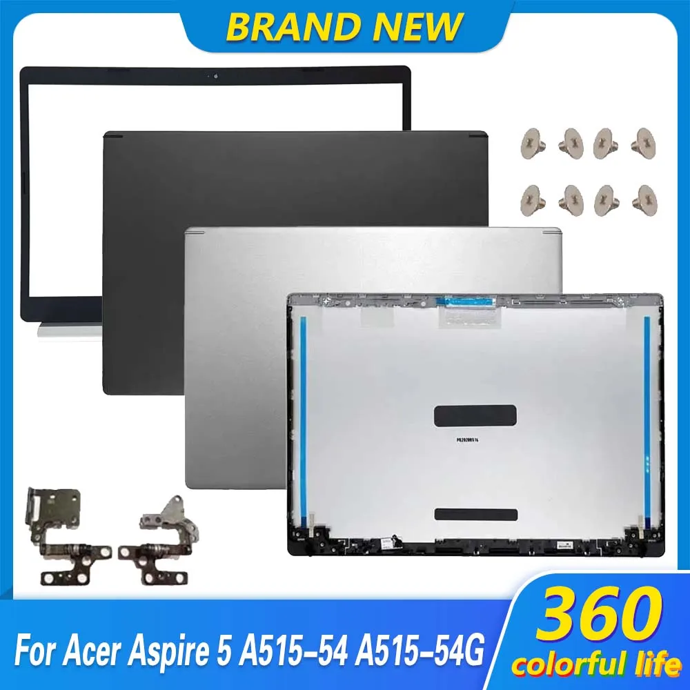 Dobradiças da Moldura Frontal para Acer Aspire Tampa Traseira Lcd Original Tela Superior Novo A51554 A515-54g A515-55 A515-55g N18q13