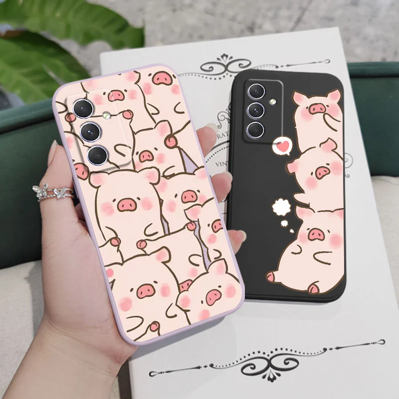 Charming Pink Pig Phone Case - Adorable and Stylish Cover