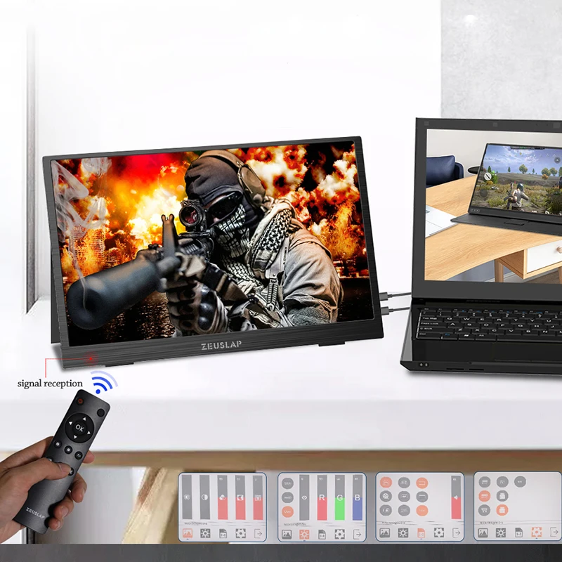 ޴ ̹ ,   15.6 ġ, 1920x1080P Ǵ 4K PD HDR IPS, Ｚ S8 ƺ  ȭ Ʈ 10 