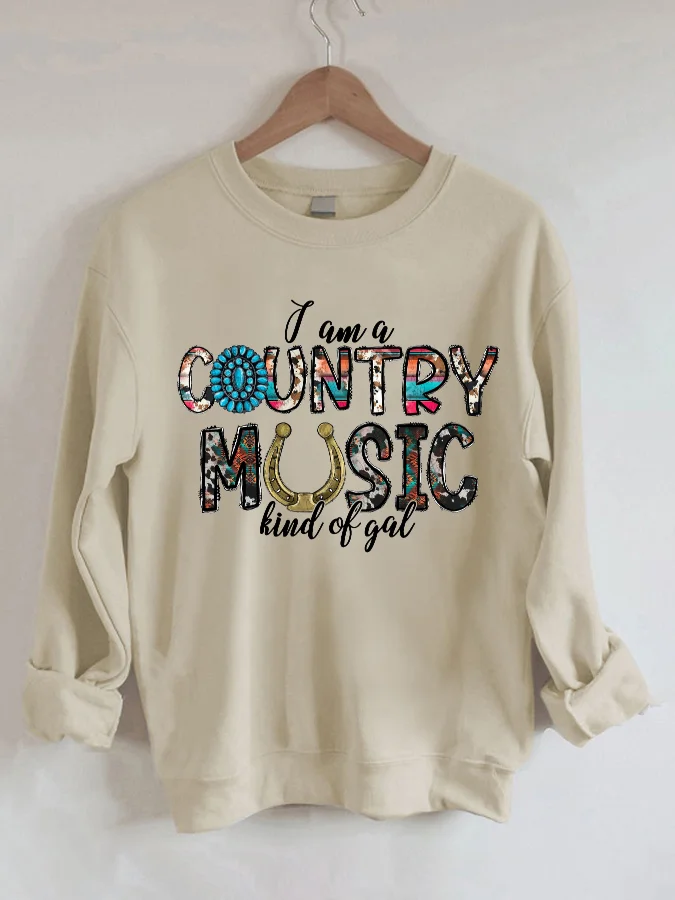 

Повседневная Толстовка I Am a Country Music
