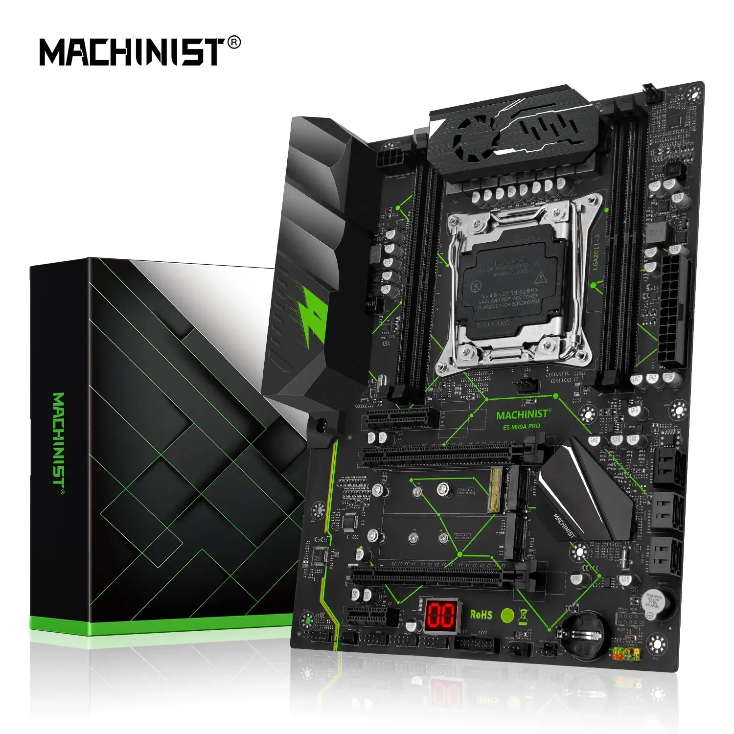 MACHINIST E5 MR9A PRO ATX X99 материнская