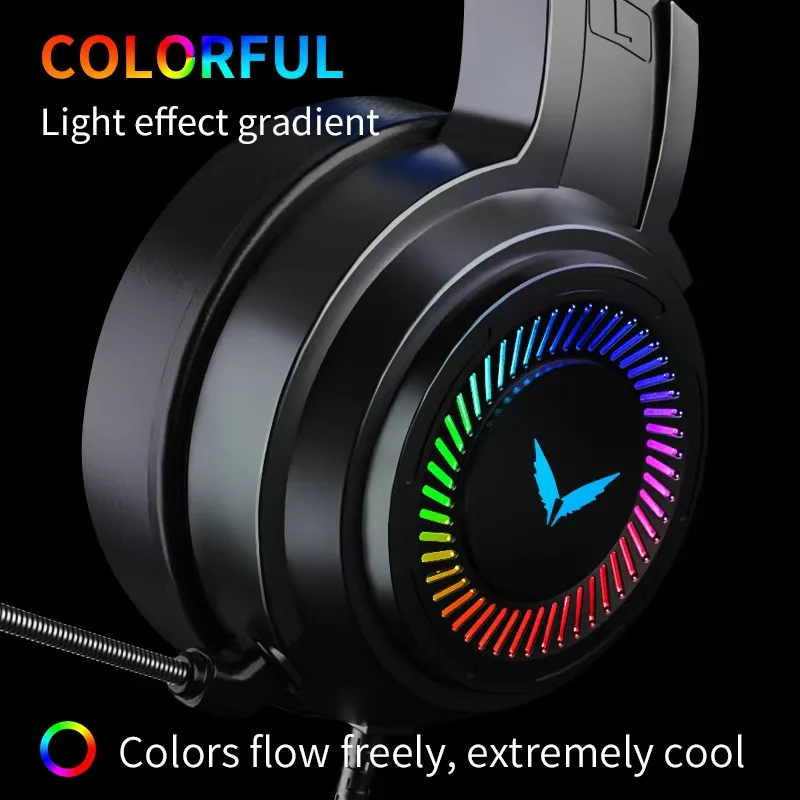 G58 gaming headset Wired 7.1 channel PUBG headset Computer Laptop