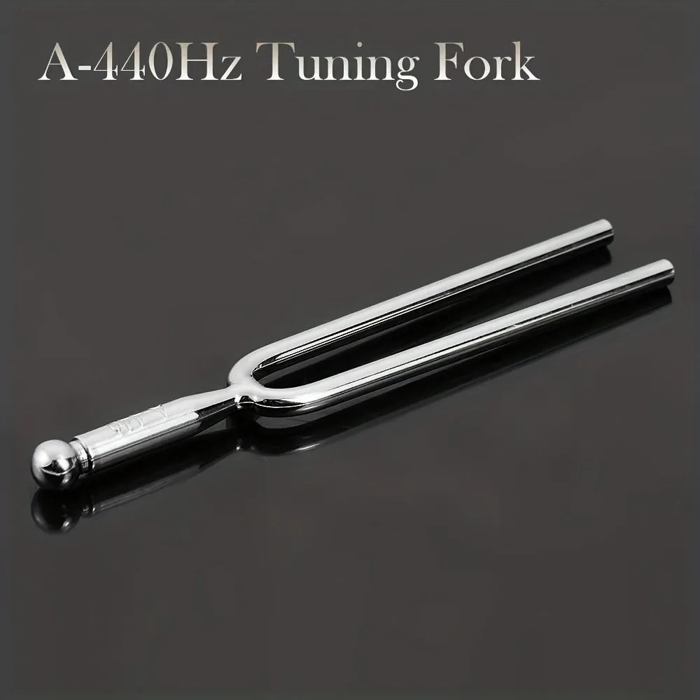 1pc Standard A 440 Hz Tuning Fork Violin Viola Cello A Tone Tuner Stainless Steel Musical Instrument Accessories Gift