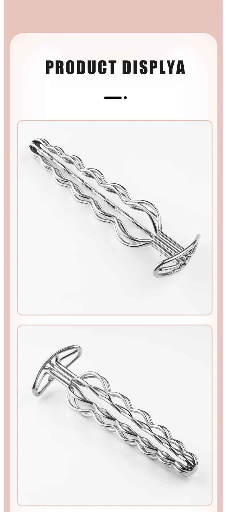 Six-ball Metal Hollow-out Anal Plug For Men And Women_voghion.com