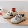 Spring Autumn New Children's Cricket Shoes Super Beautiful Rhinestone Jewel Girls' Comfortable Casual Dirty Shoes 4-15 Years Old 2