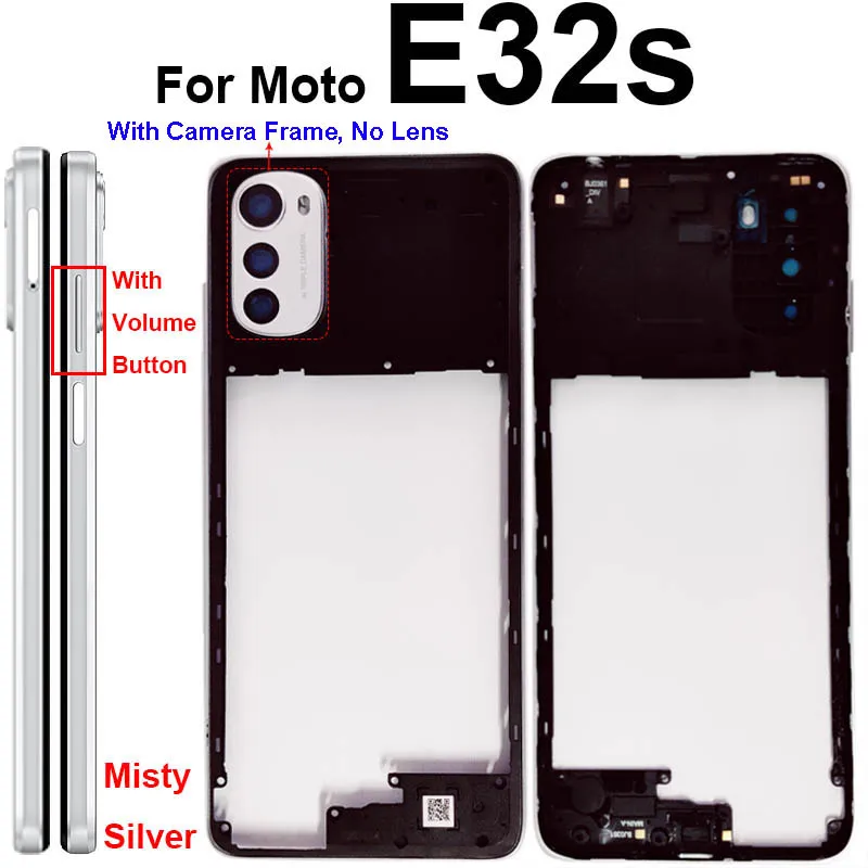 Enhanced Middle Frame Cover with Lens Frame Parts